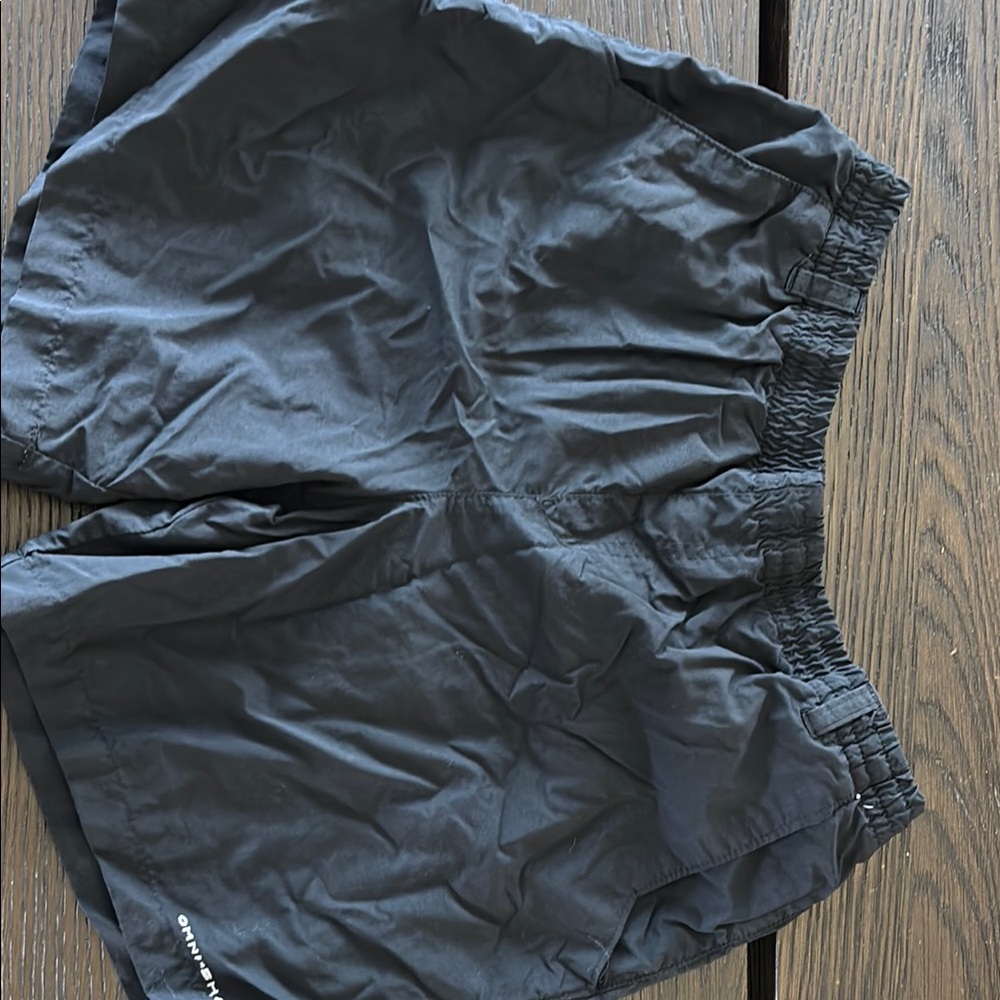 Columbia Black Swim Trunks Quick-Drying Lightweight Elastic Waist